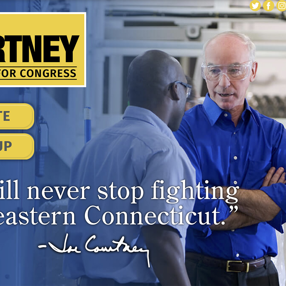 Congressman Joe Courtney's 2022 Congressional Campaign Web Site